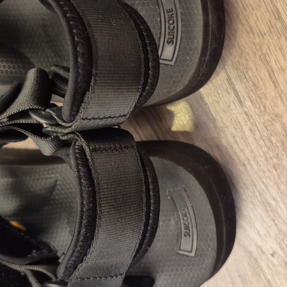 SUICOKE Depa-V2 Black Strap Rubber Sz 11 Mens Streetwear Outdoor Sandals‎ Shoes main image 5
